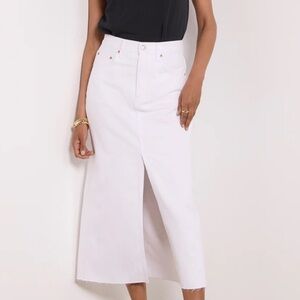 Pistola White Pencil Skirt